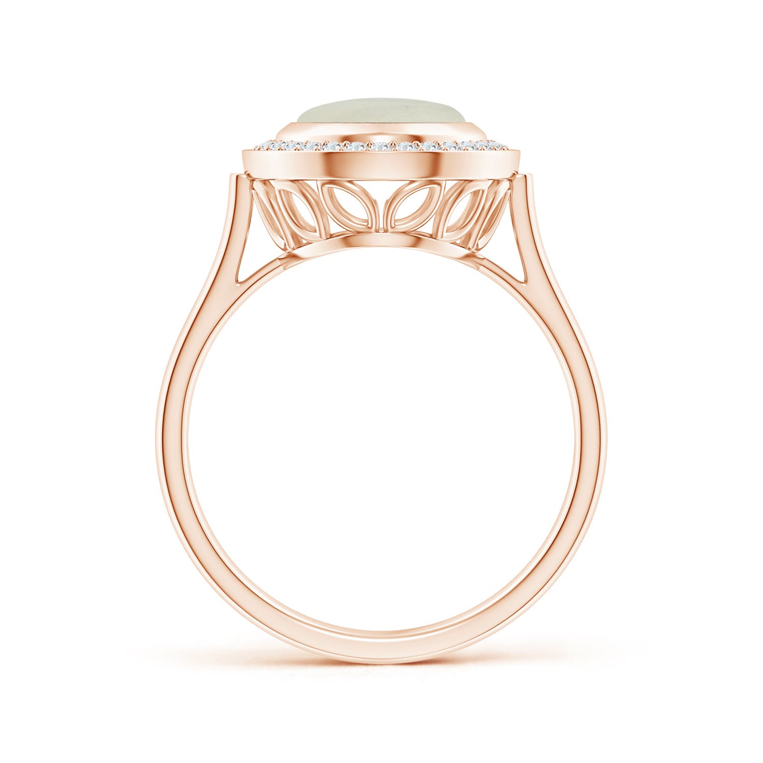 AA - Moonstone / 2.66 CT / 14 KT Rose Gold