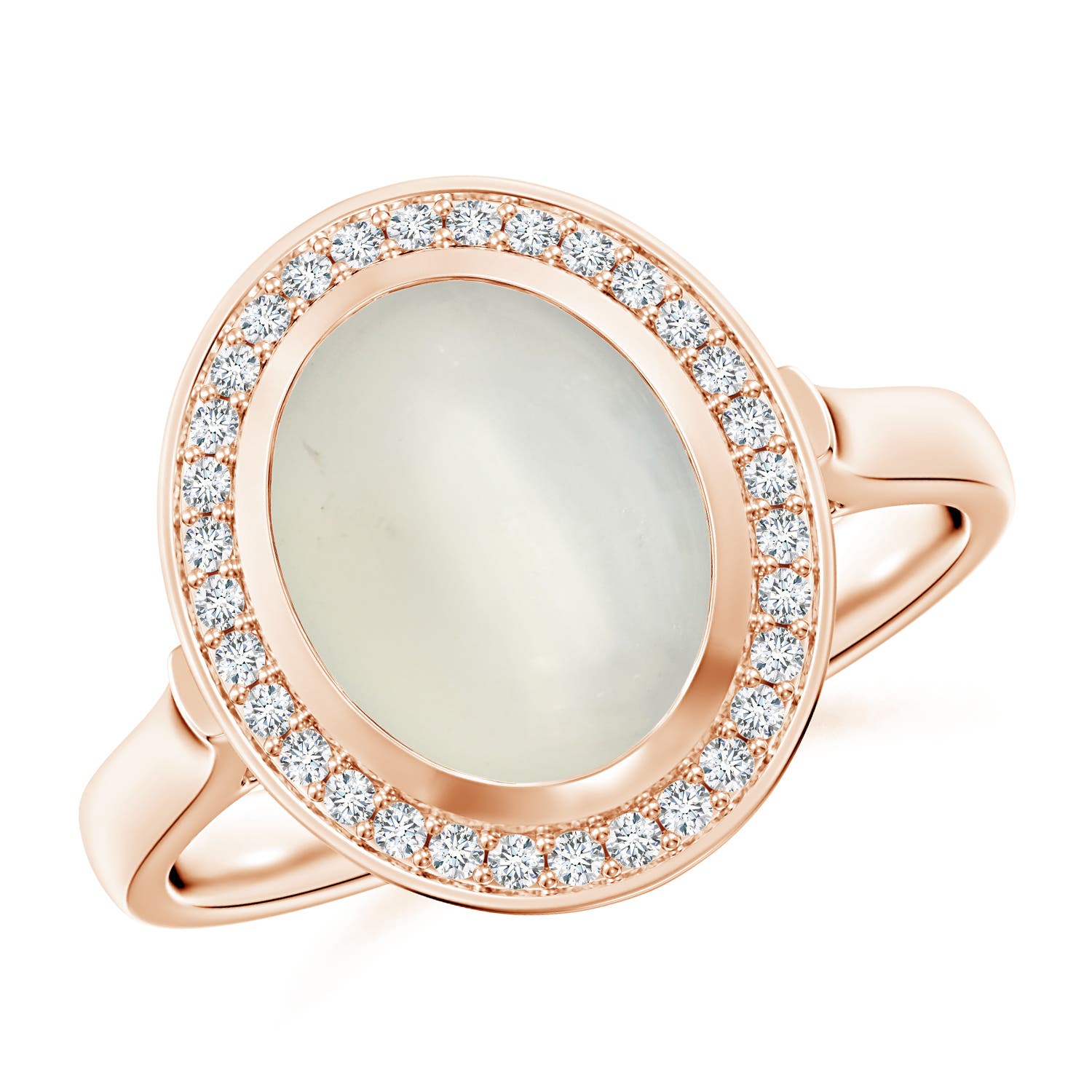 AAA - Moonstone / 2.66 CT / 14 KT Rose Gold