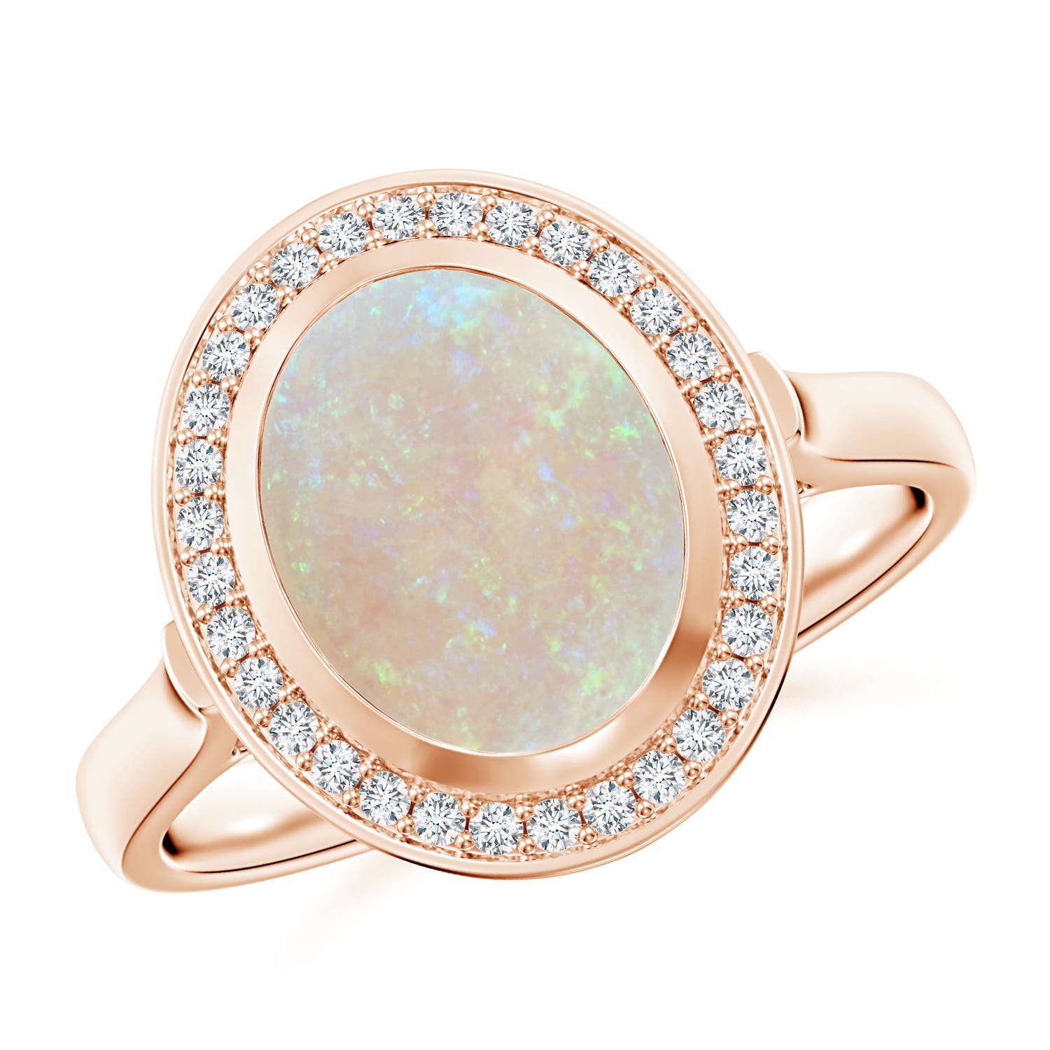 AA - Opal / 1.61 CT / 14 KT Rose Gold