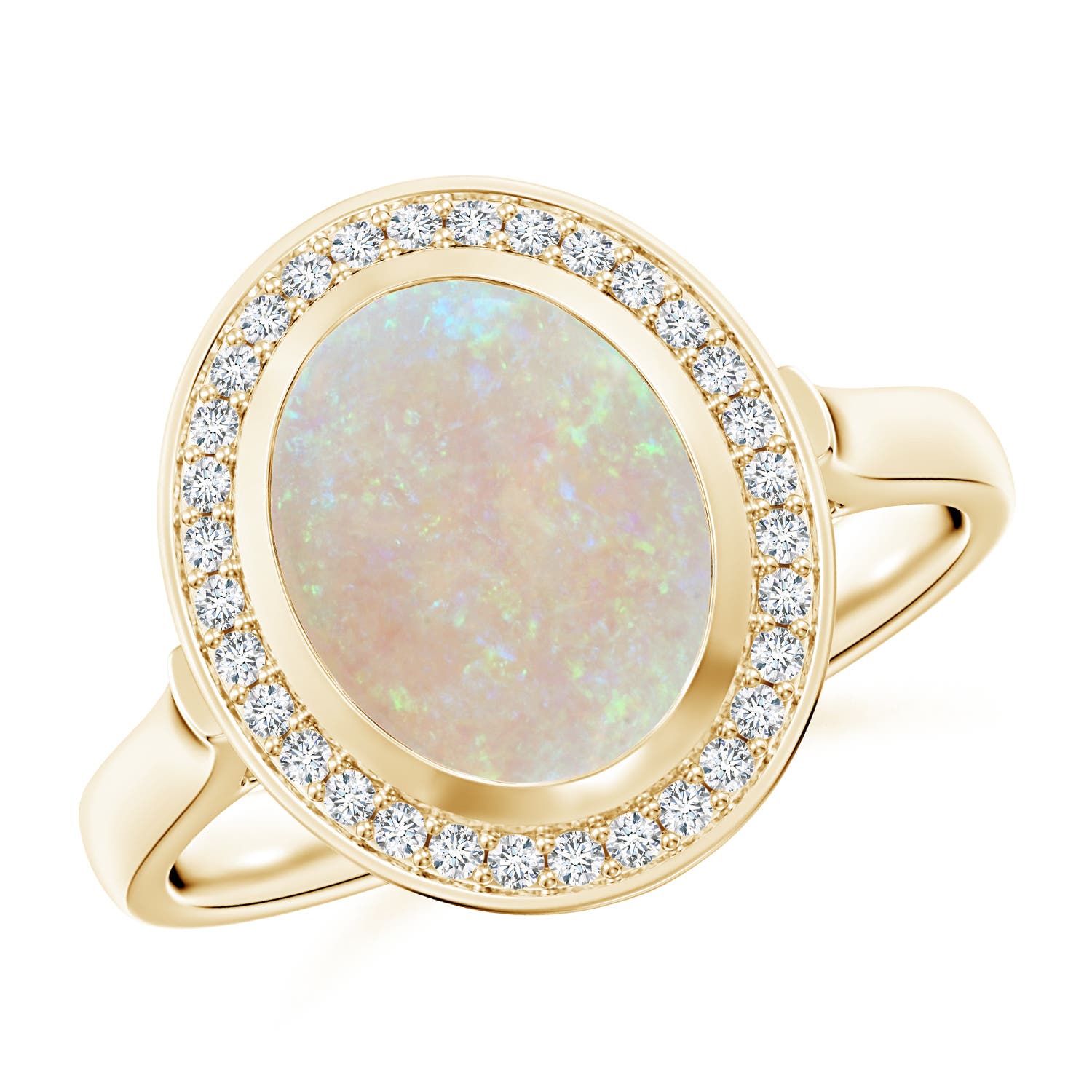 AA - Opal / 1.61 CT / 14 KT Yellow Gold