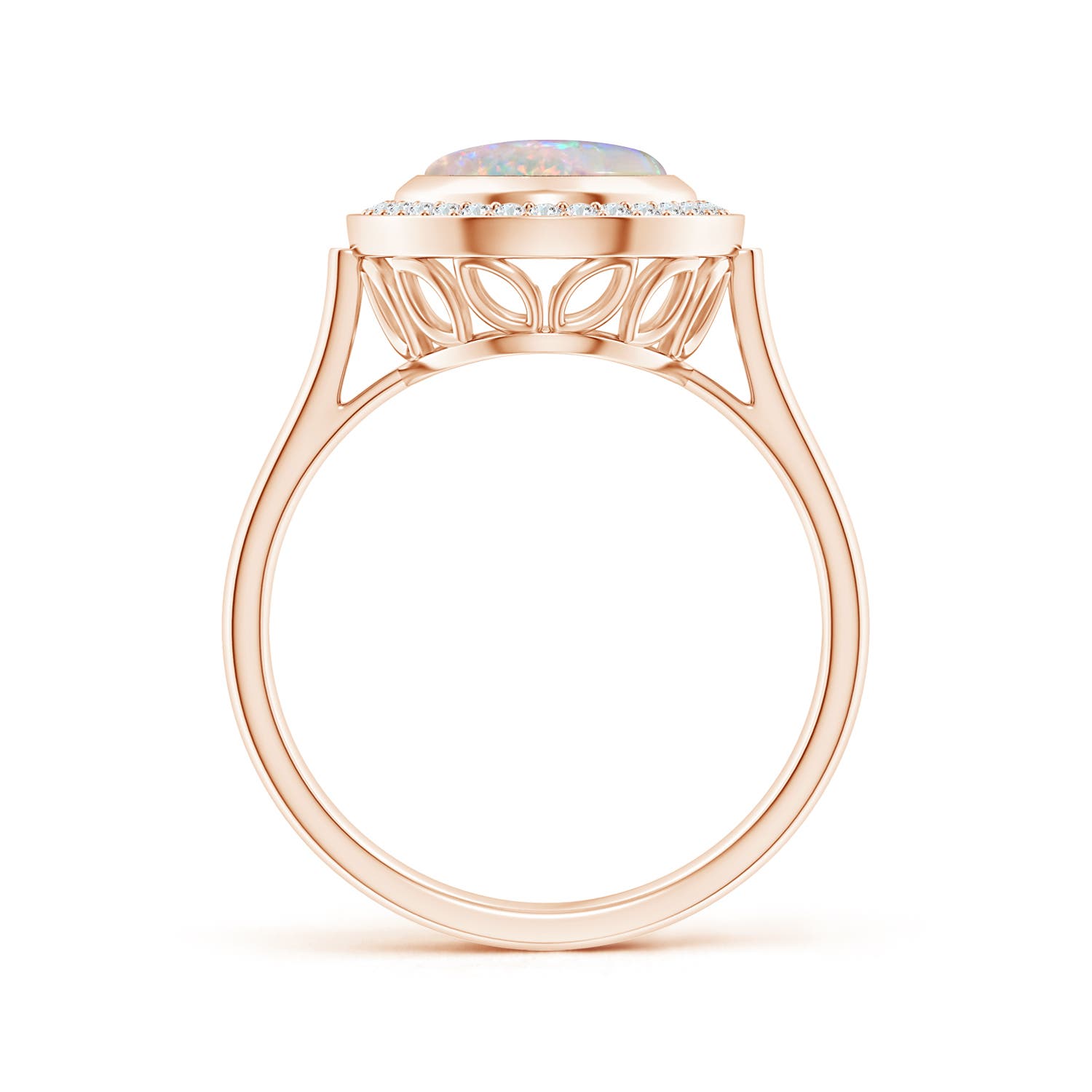 AAAA - Opal / 1.61 CT / 14 KT Rose Gold