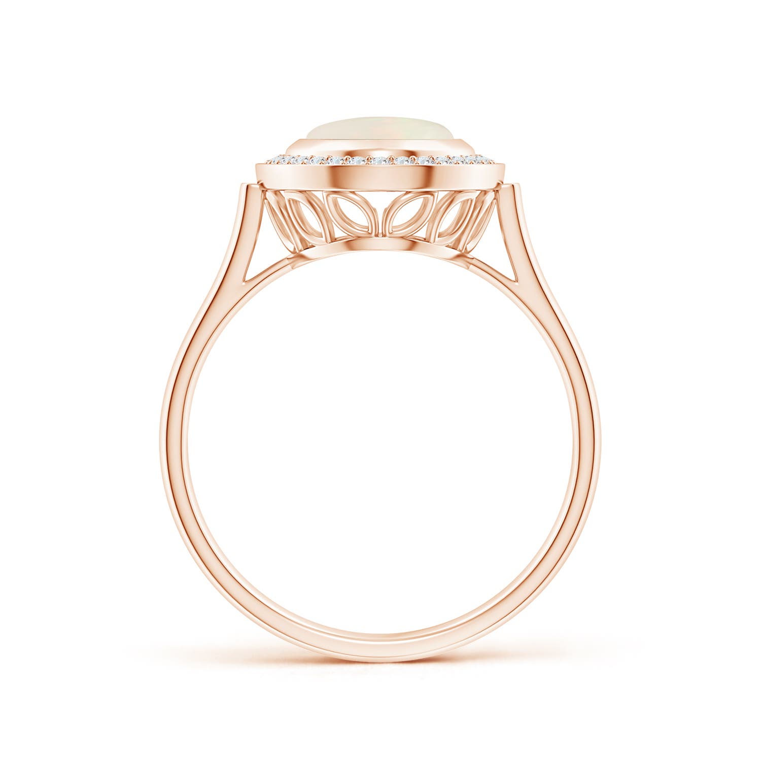 A - Opal / 1.2 CT / 14 KT Rose Gold