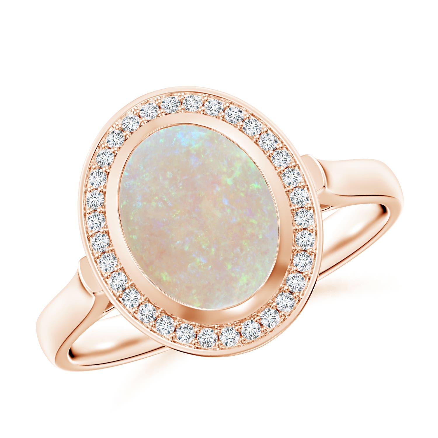 AA - Opal / 1.2 CT / 14 KT Rose Gold