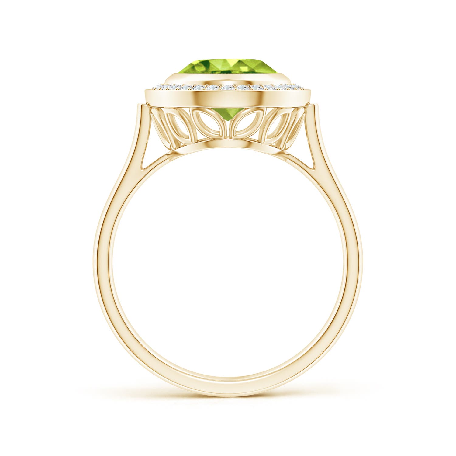 AAA - Peridot / 2.76 CT / 14 KT Yellow Gold