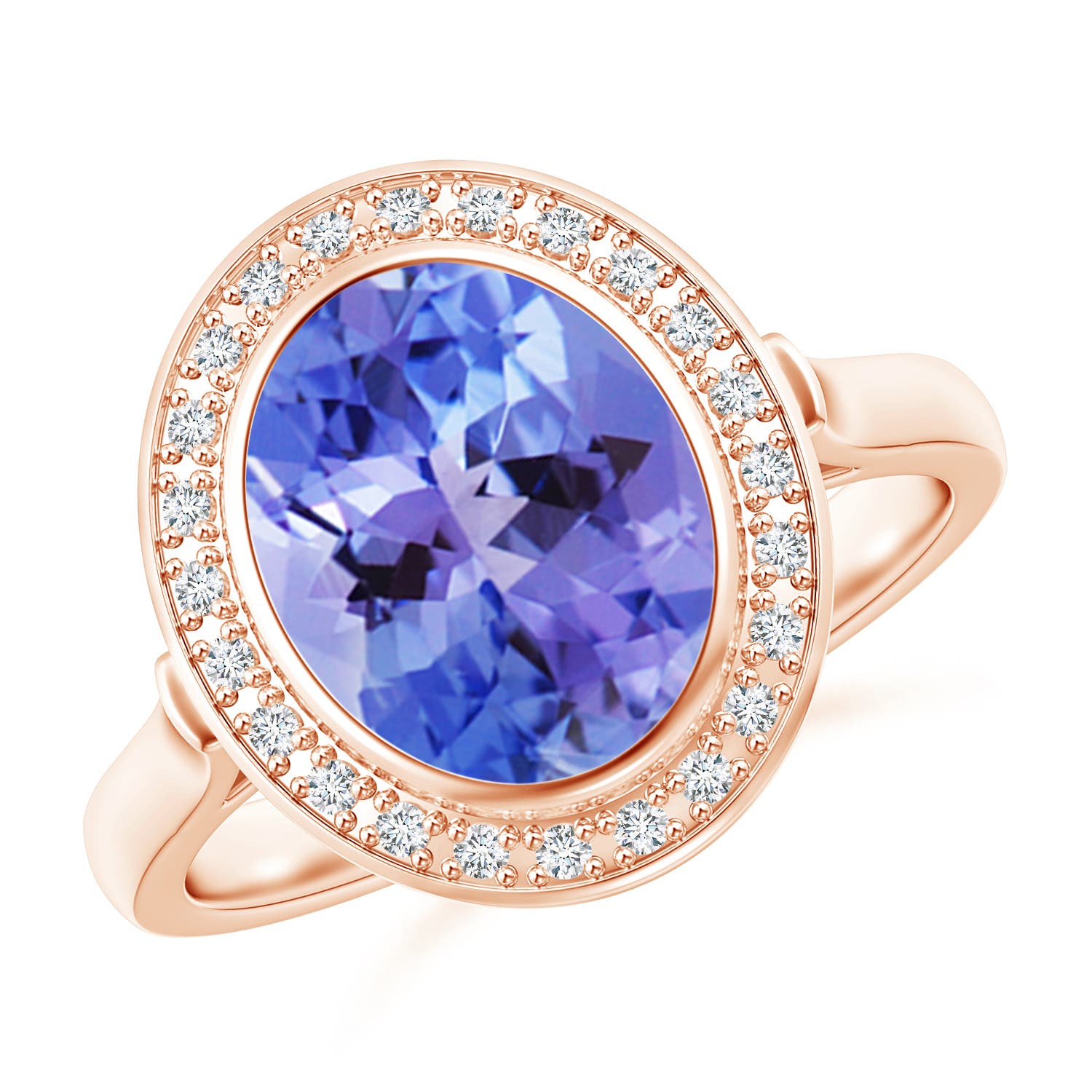 AA - Tanzanite / 3.06 CT / 14 KT Rose Gold