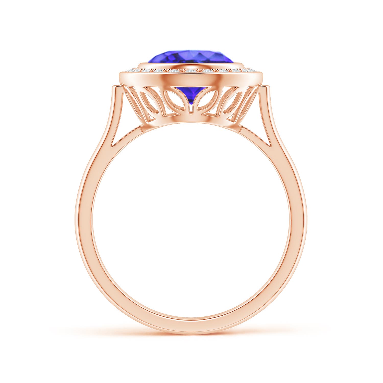 AA - Tanzanite / 3.06 CT / 14 KT Rose Gold