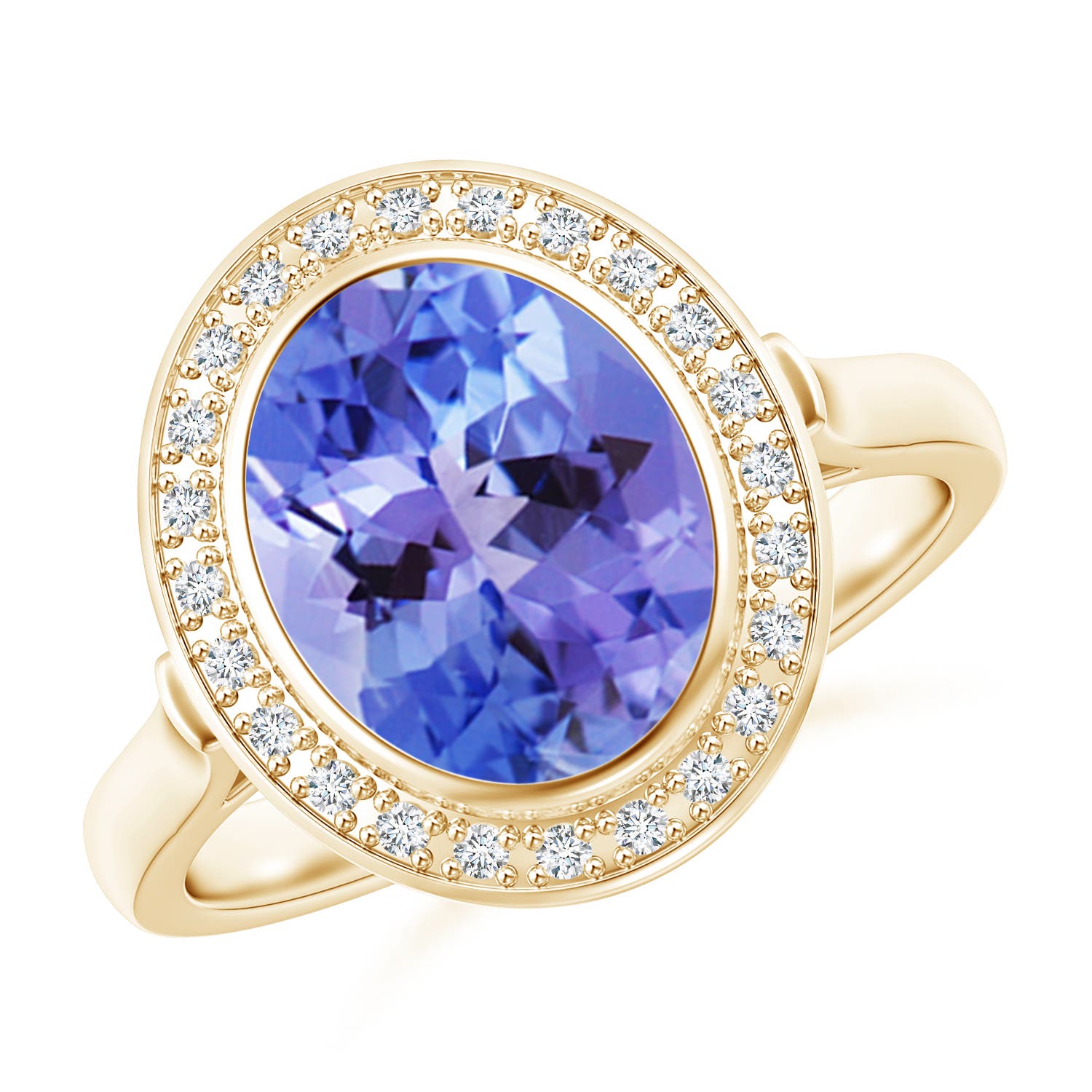 AA - Tanzanite / 3.06 CT / 14 KT Yellow Gold