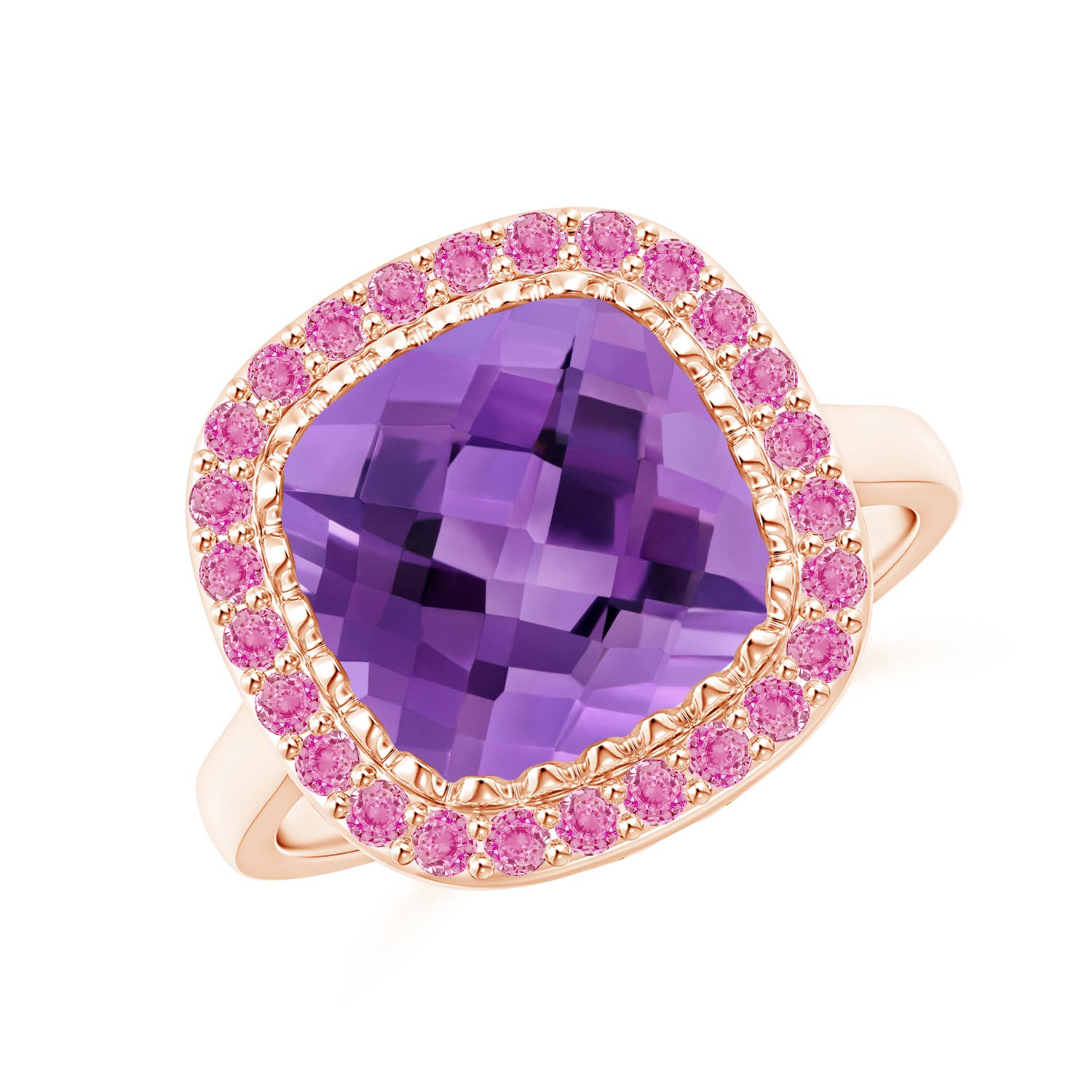 AA - Amethyst / 4.65 CT / 14 KT Rose Gold