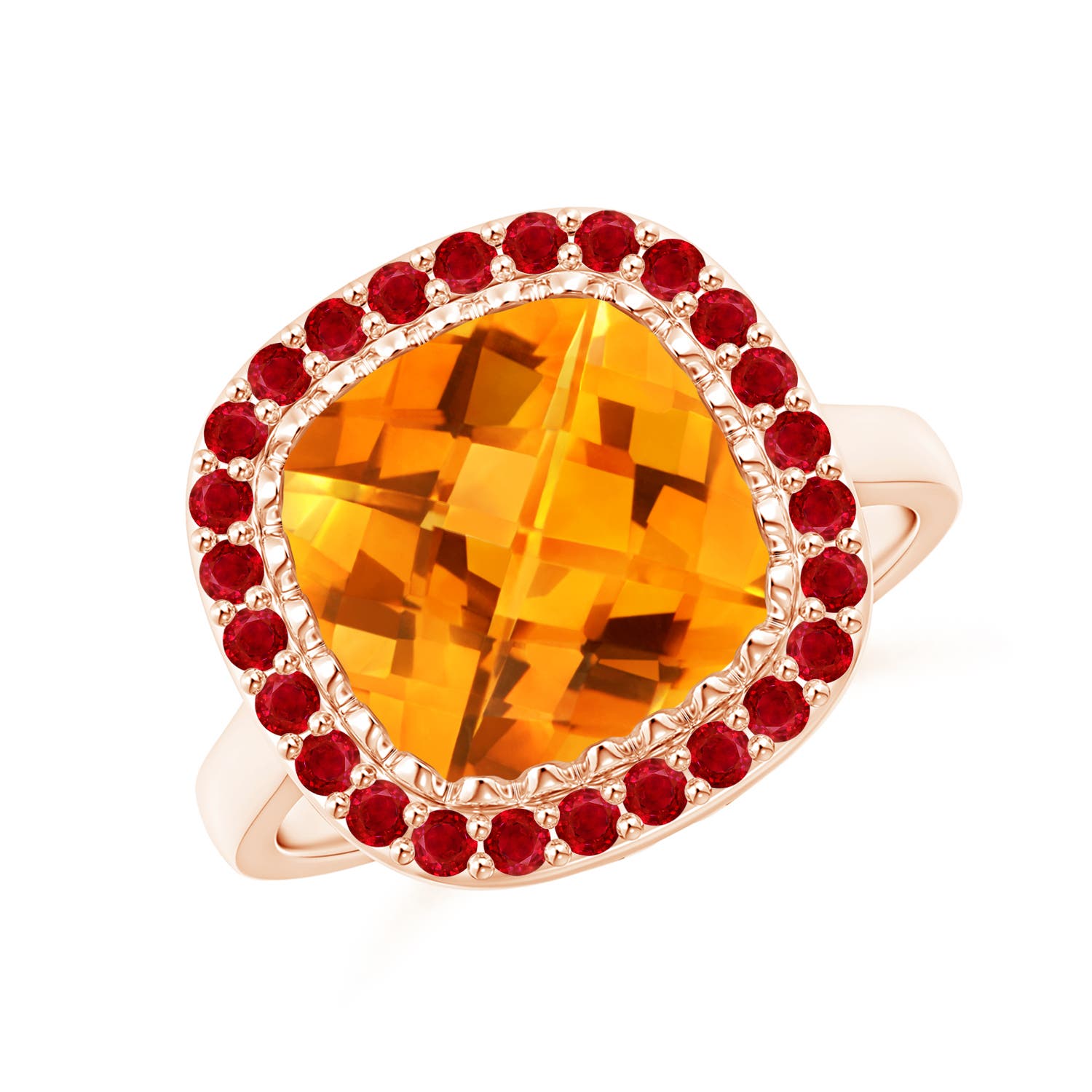 AAA - Citrine / 4.13 CT / 14 KT Rose Gold