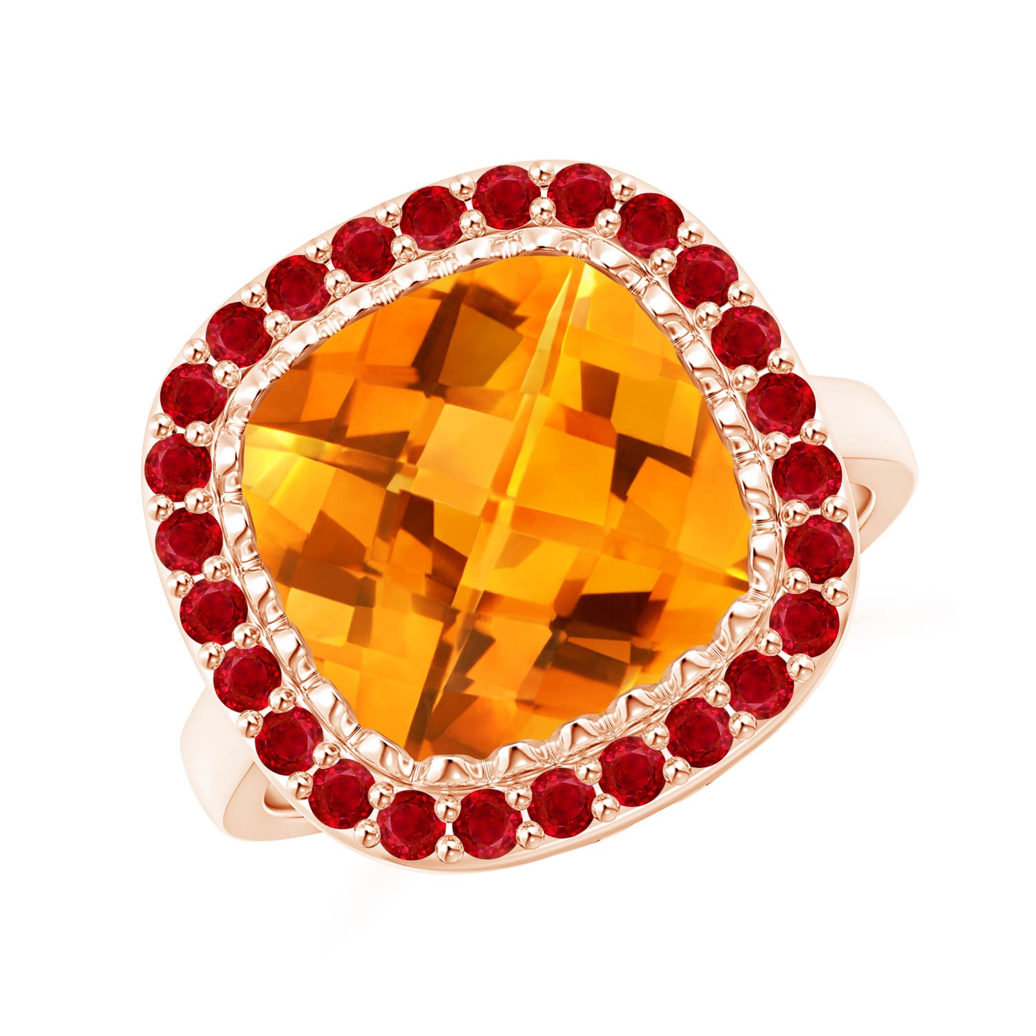 AAA - Citrine / 5.61 CT / 14 KT Rose Gold