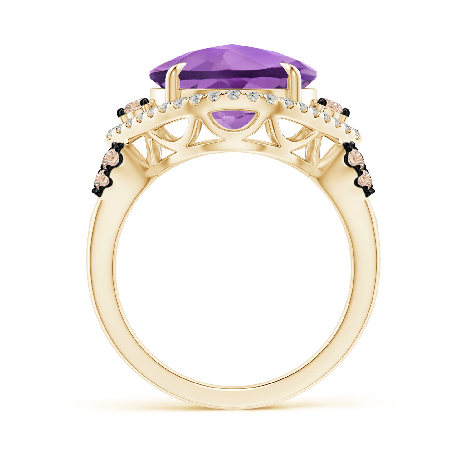 A - Amethyst / 6.4 CT / 14 KT Yellow Gold