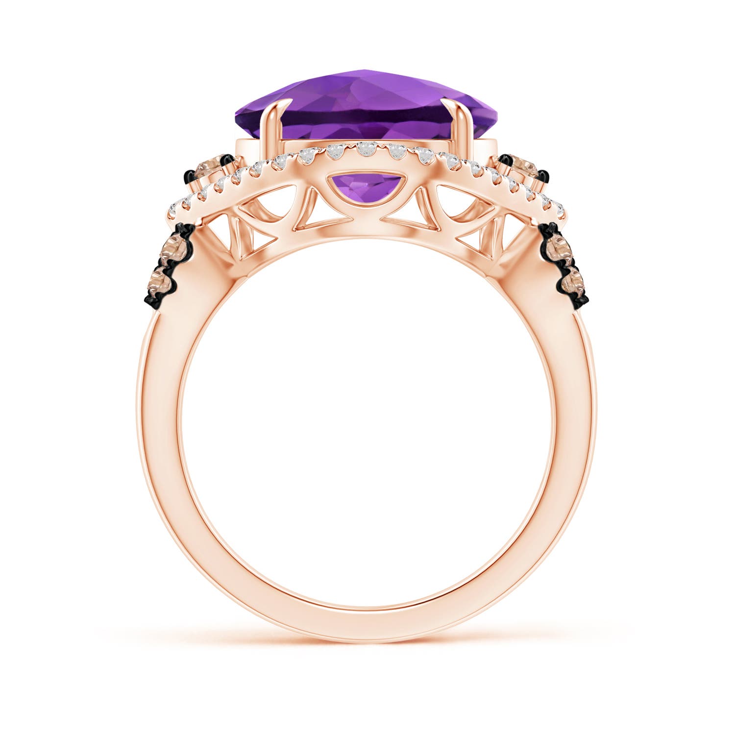 AA - Amethyst / 6.4 CT / 14 KT Rose Gold