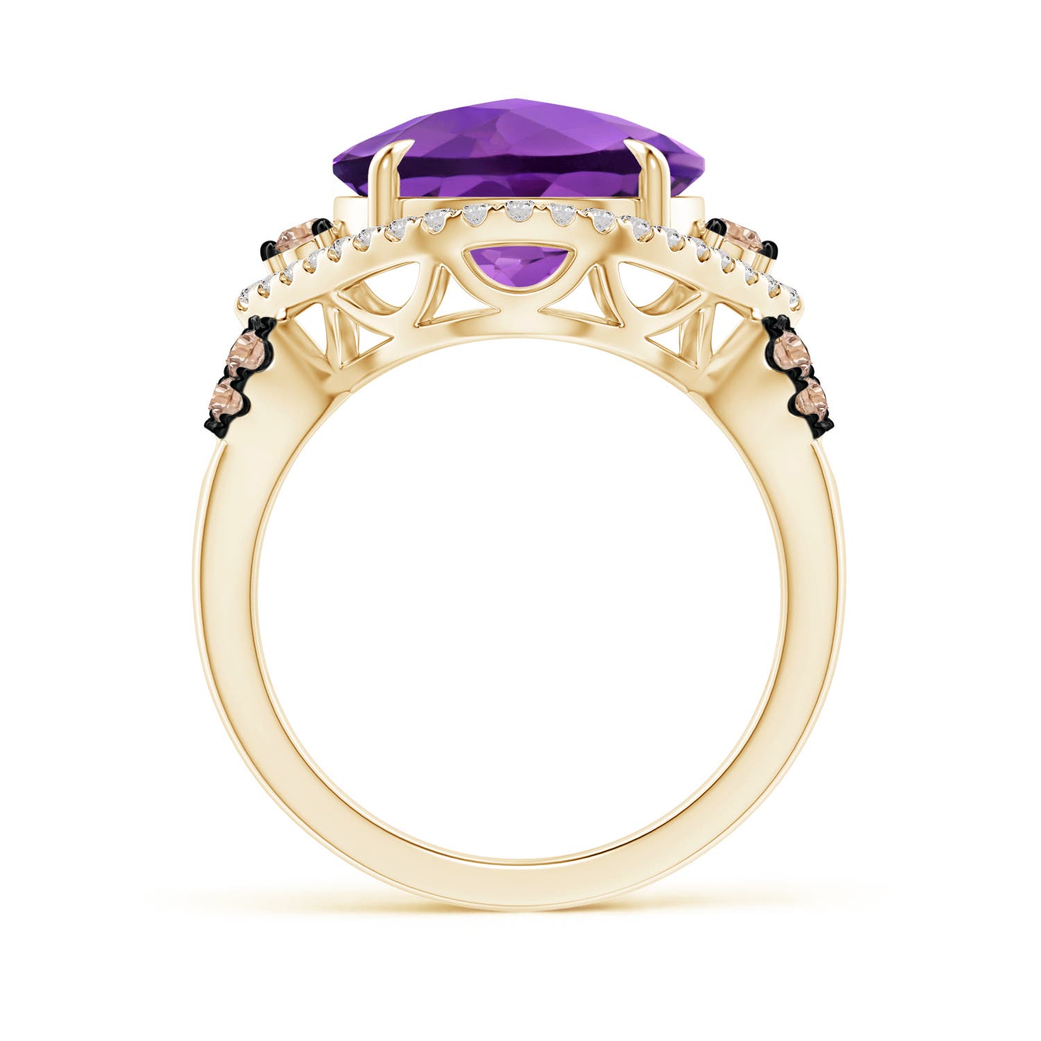 AA - Amethyst / 6.4 CT / 14 KT Yellow Gold