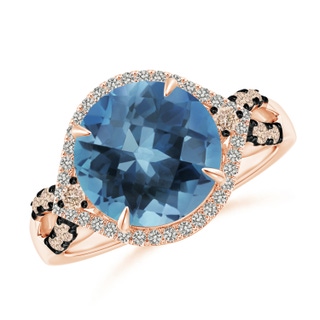Round A London Blue Topaz