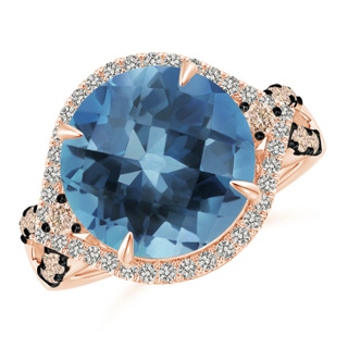 Round A London Blue Topaz
