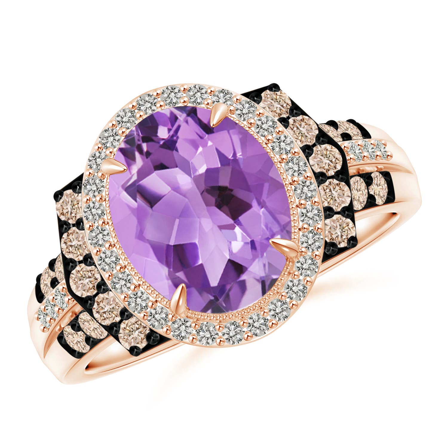 A - Amethyst / 2.81 CT / 14 KT Rose Gold