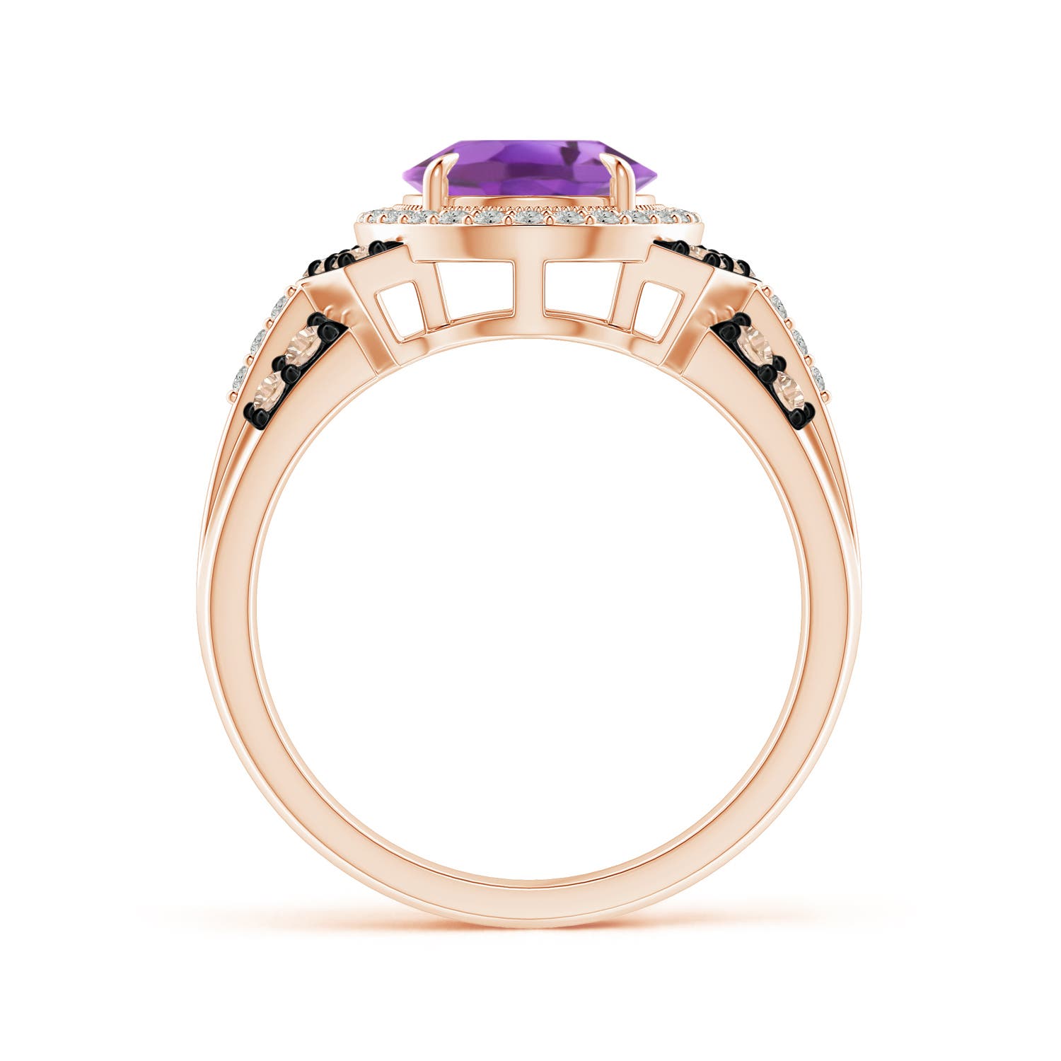 A - Amethyst / 2.81 CT / 14 KT Rose Gold