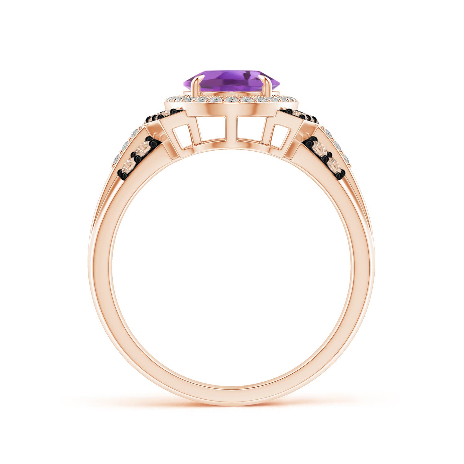 A - Amethyst / 2.02 CT / 14 KT Rose Gold