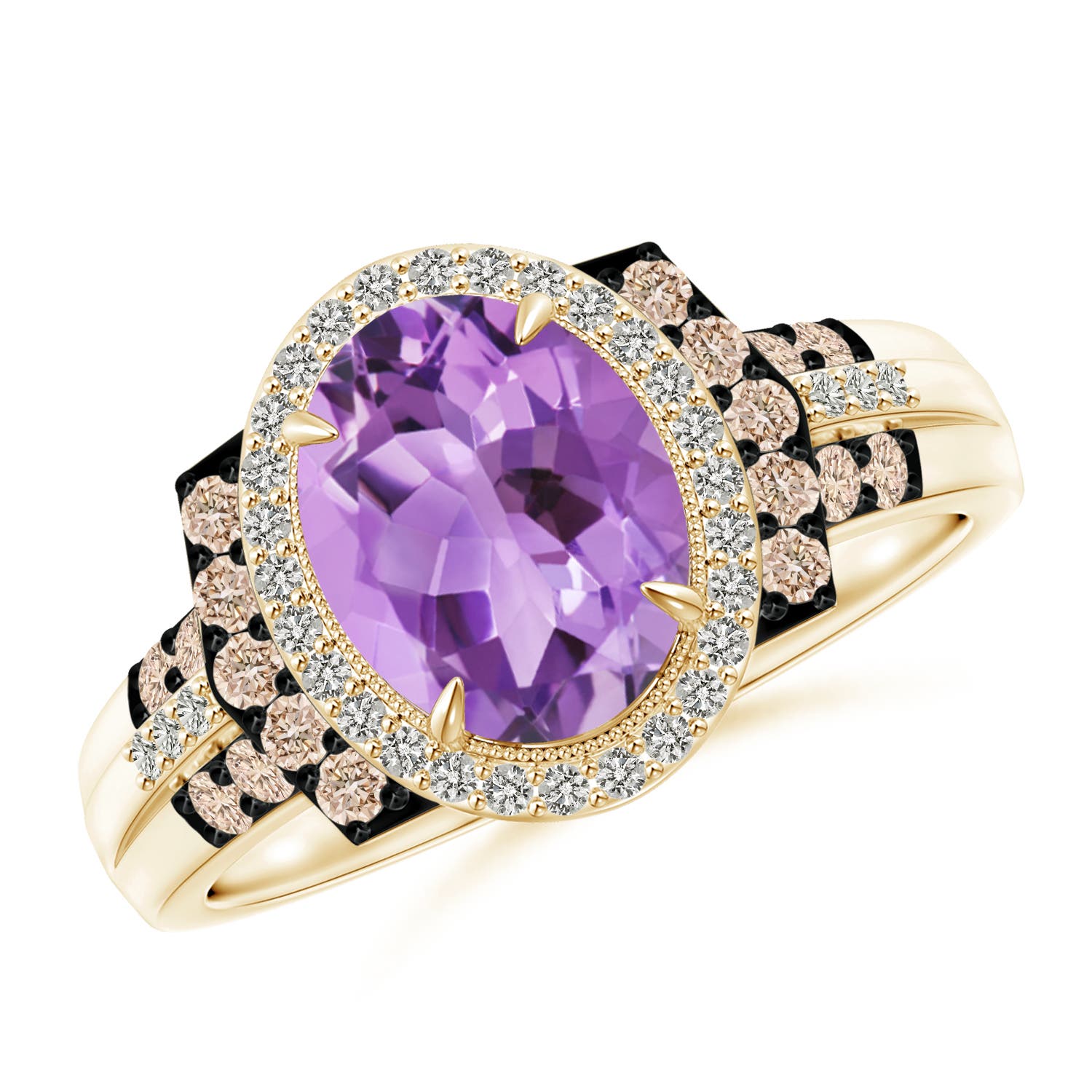 A - Amethyst / 2.02 CT / 14 KT Yellow Gold