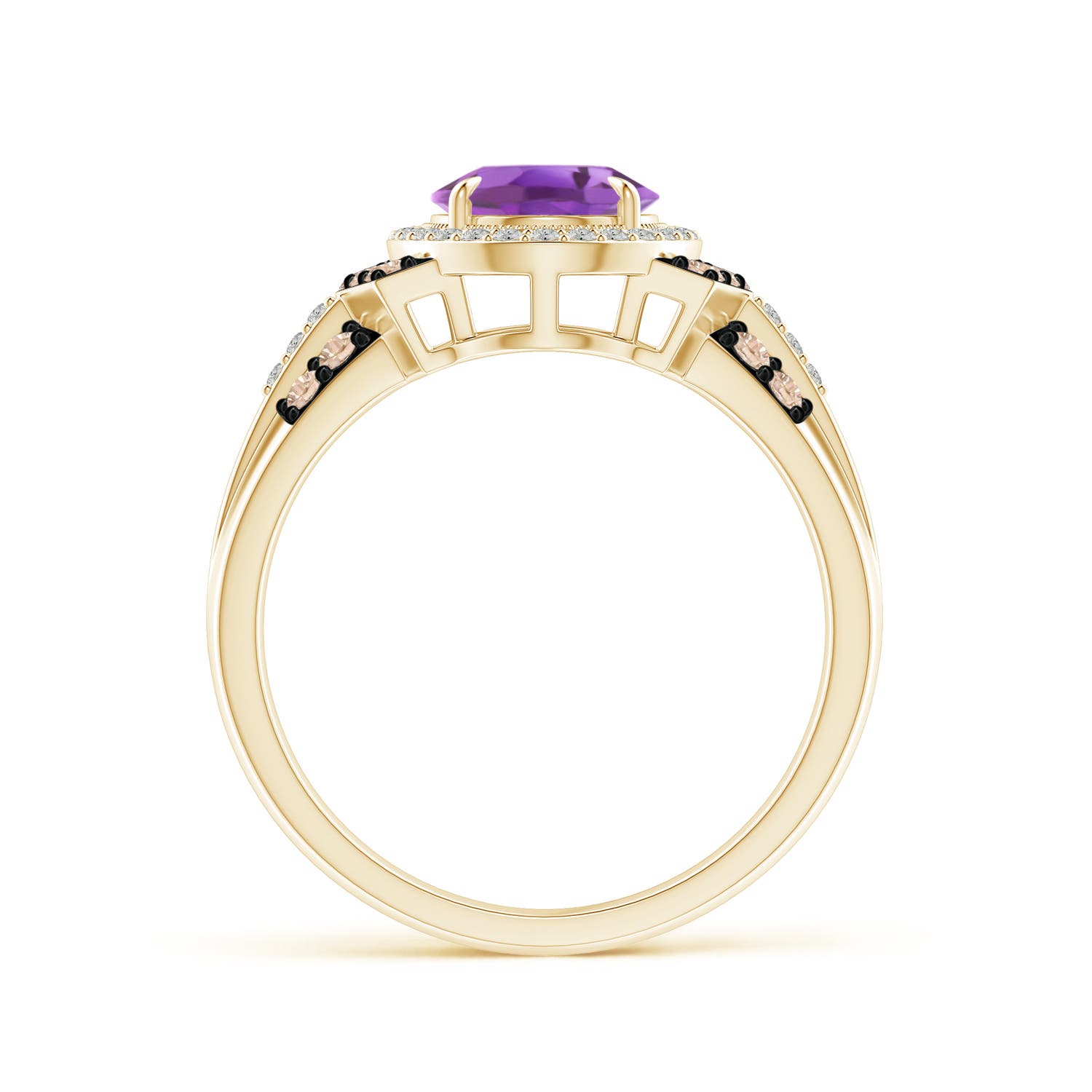 A - Amethyst / 2.02 CT / 14 KT Yellow Gold