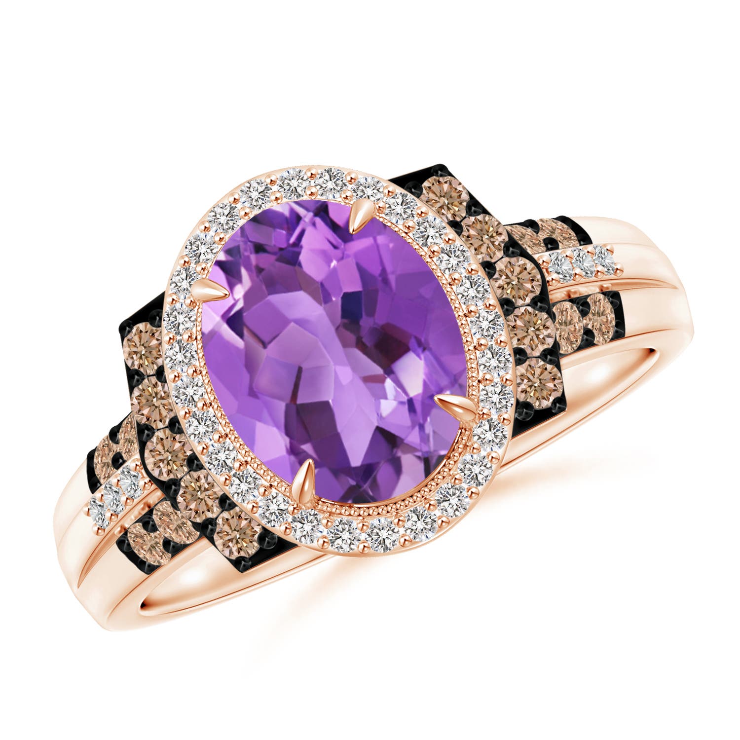 AA - Amethyst / 2.02 CT / 14 KT Rose Gold