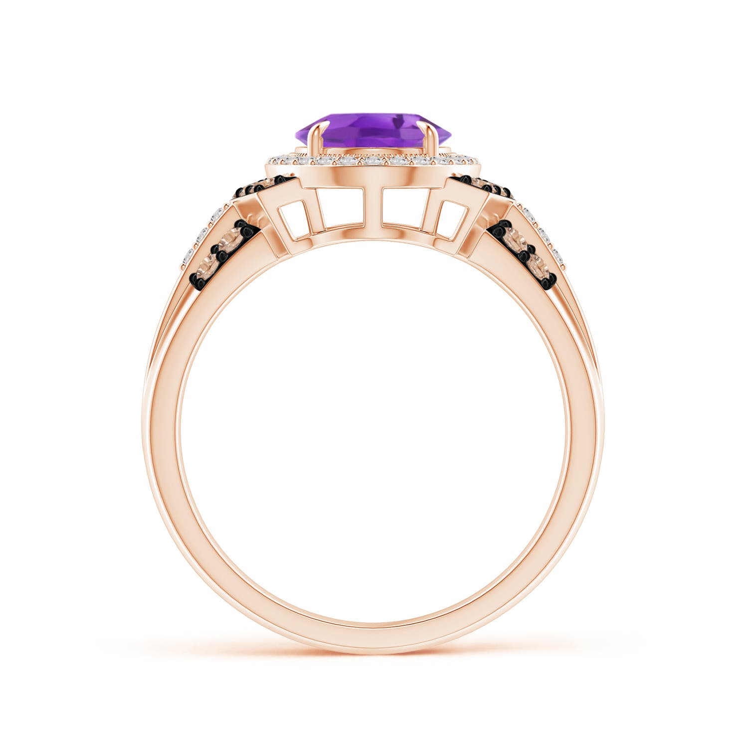 AA - Amethyst / 2.02 CT / 14 KT Rose Gold