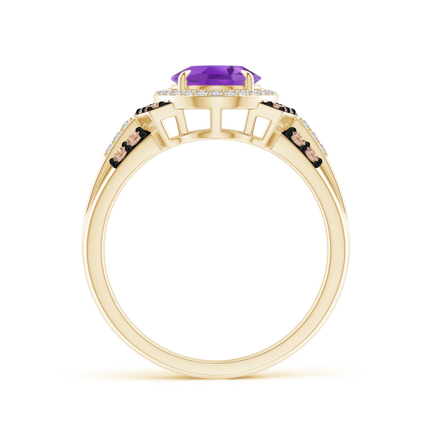 AA - Amethyst / 2.02 CT / 14 KT Yellow Gold