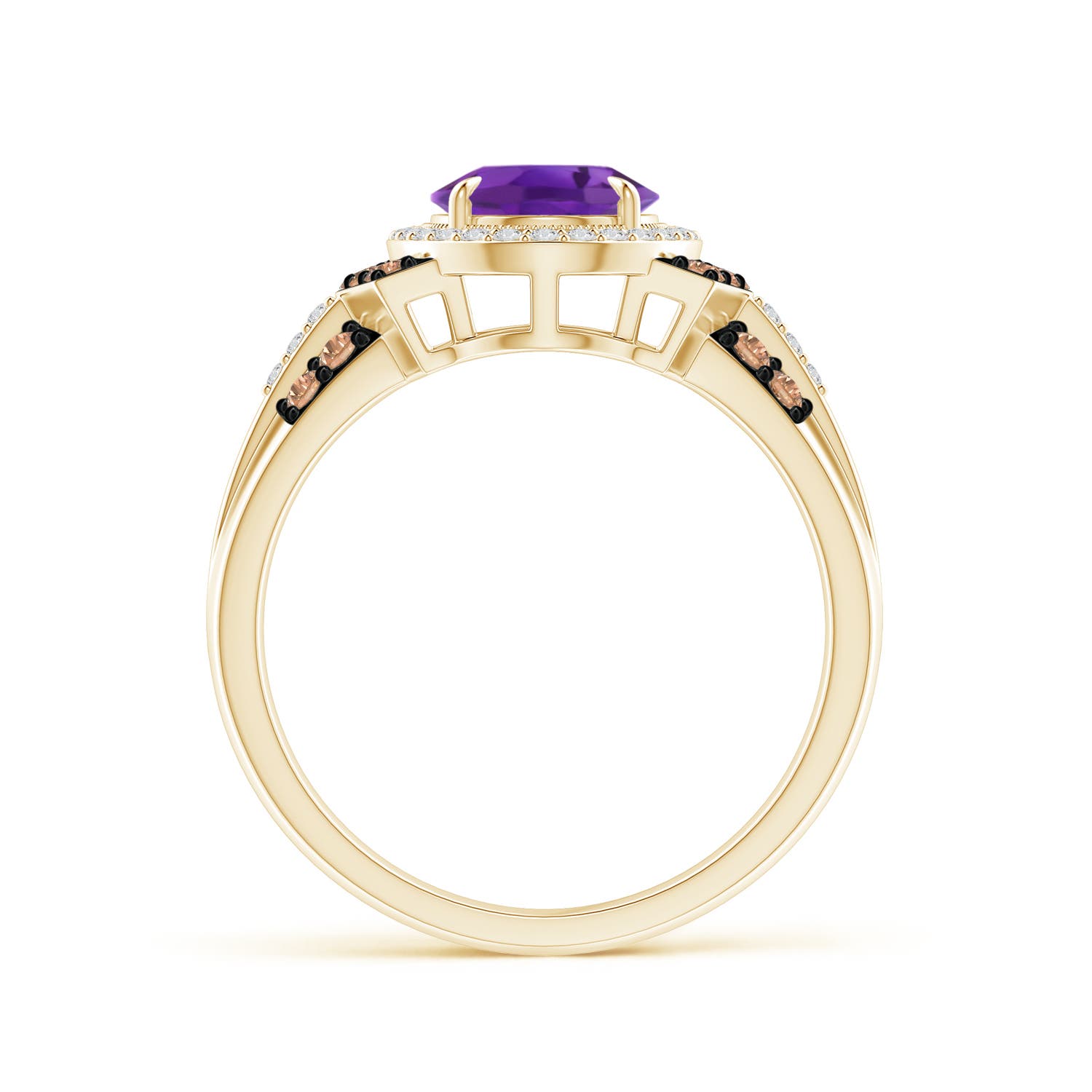 AAA - Amethyst / 2.02 CT / 14 KT Yellow Gold