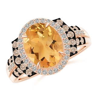 Oval A Citrine