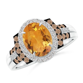 Oval AA Citrine