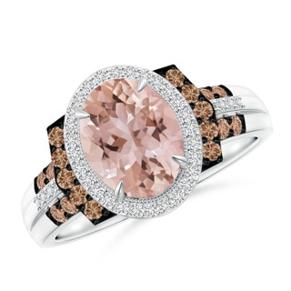 Oval AAA Morganite