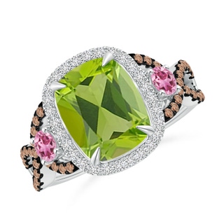 Cushion Rectangular AAA Peridot