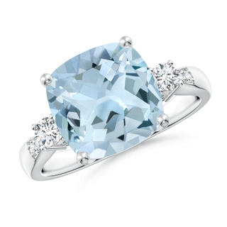 Cushion AA Aquamarine