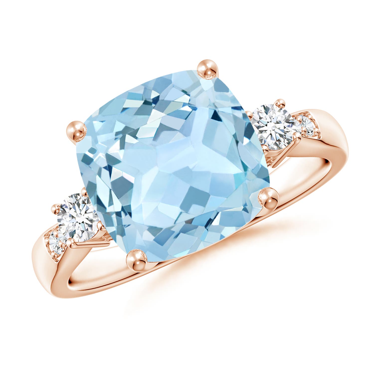 AAA - Aquamarine / 3.7 CT / 14 KT Rose Gold