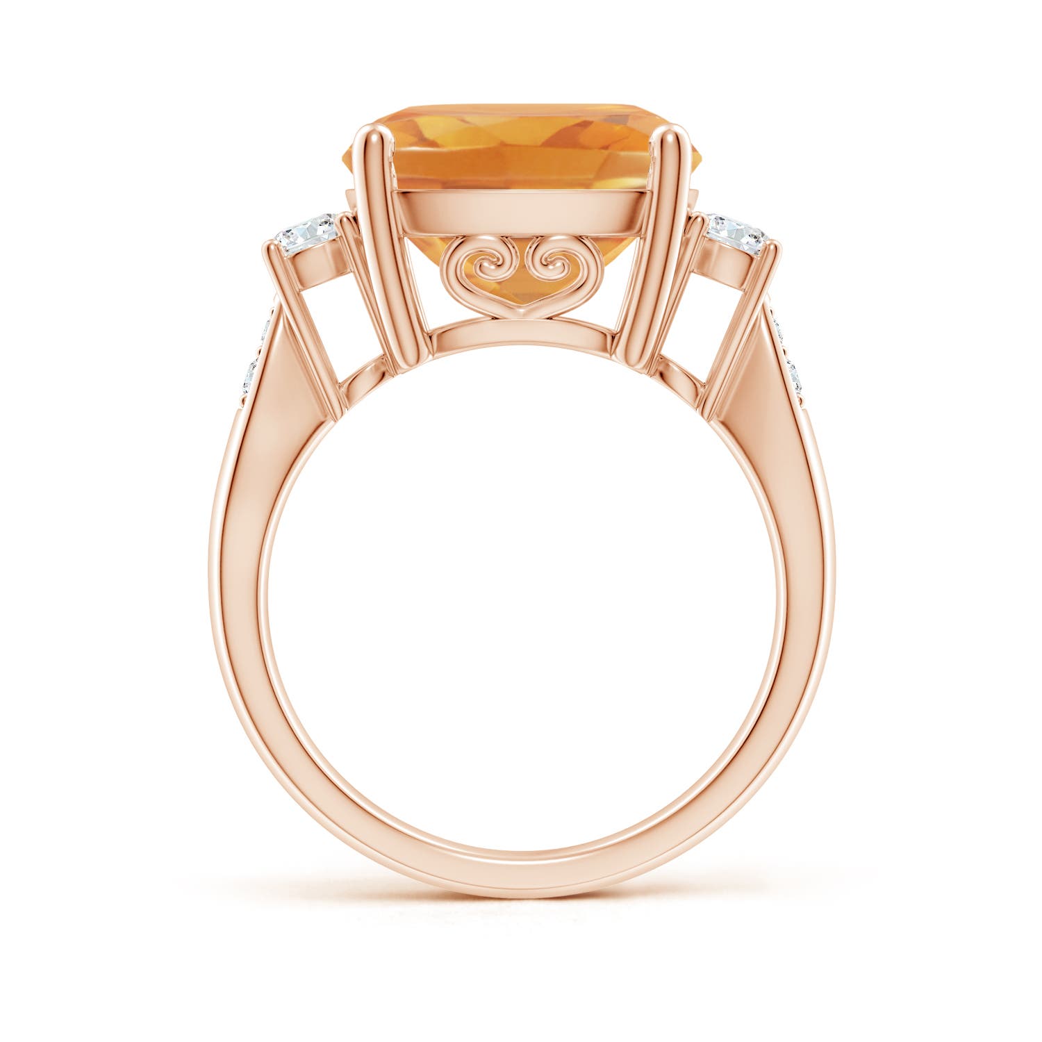 A - Citrine / 6.3 CT / 14 KT Rose Gold