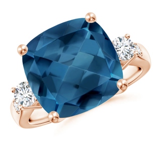 Cushion AA London Blue Topaz