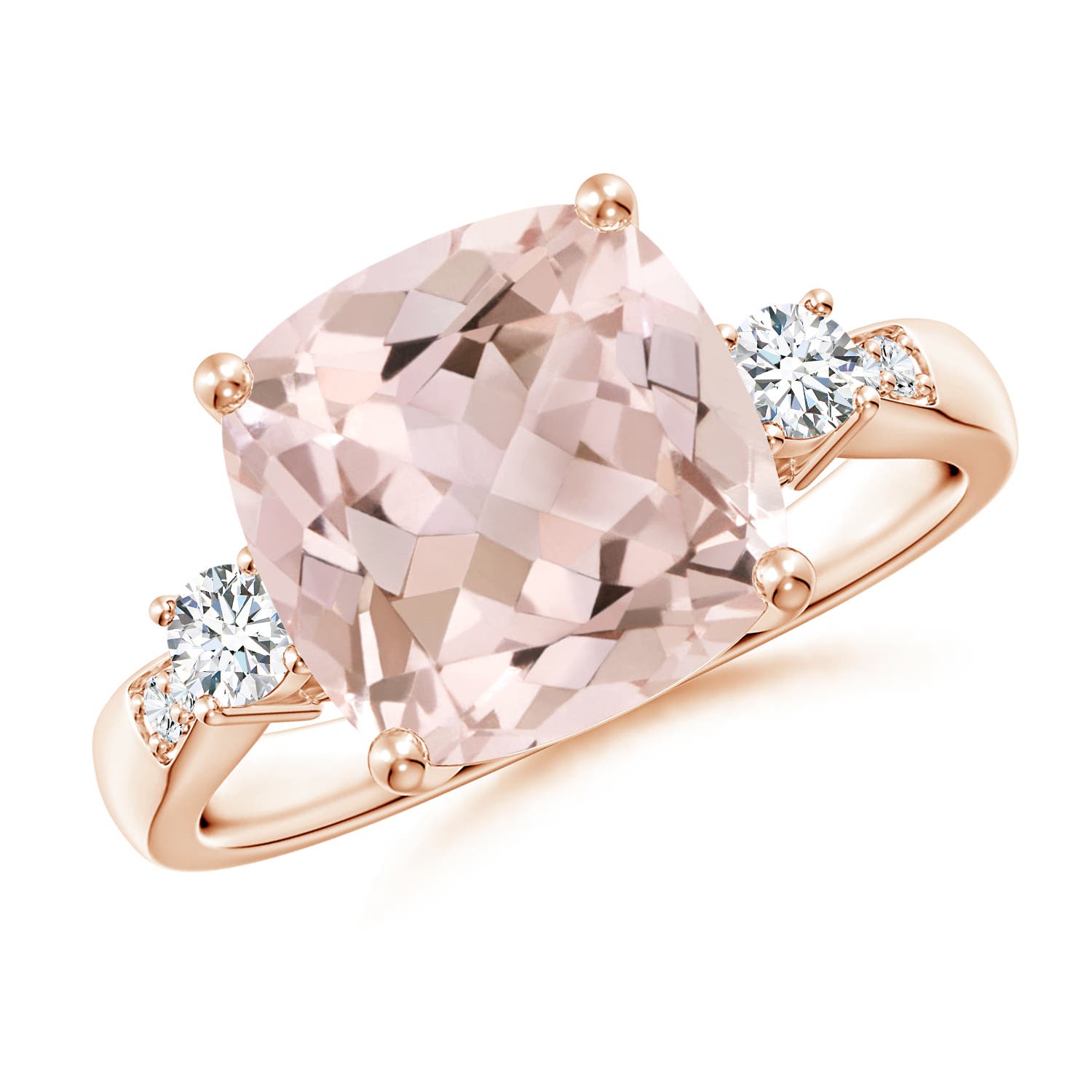 A - Morganite / 3.9 CT / 14 KT Rose Gold