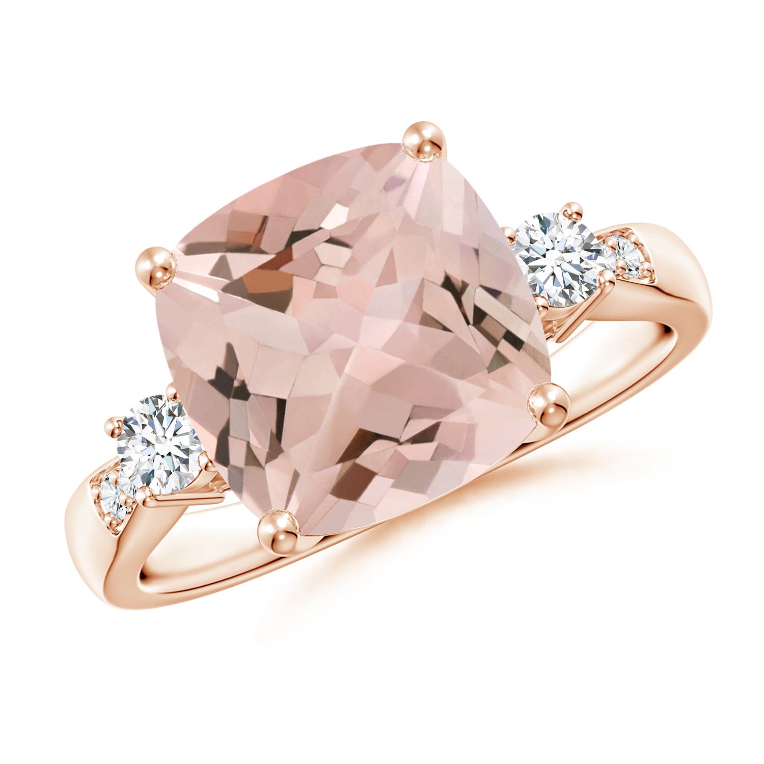 AA - Morganite / 3.9 CT / 14 KT Rose Gold