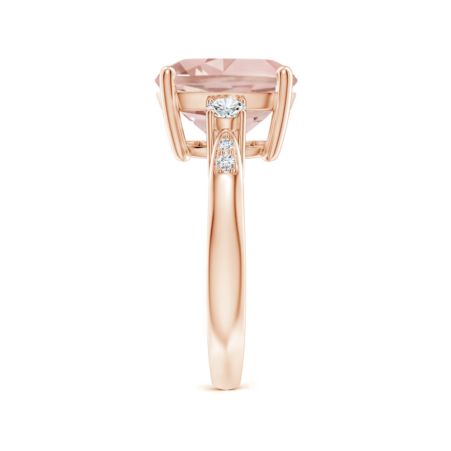 AA - Morganite / 5.25 CT / 14 KT Rose Gold