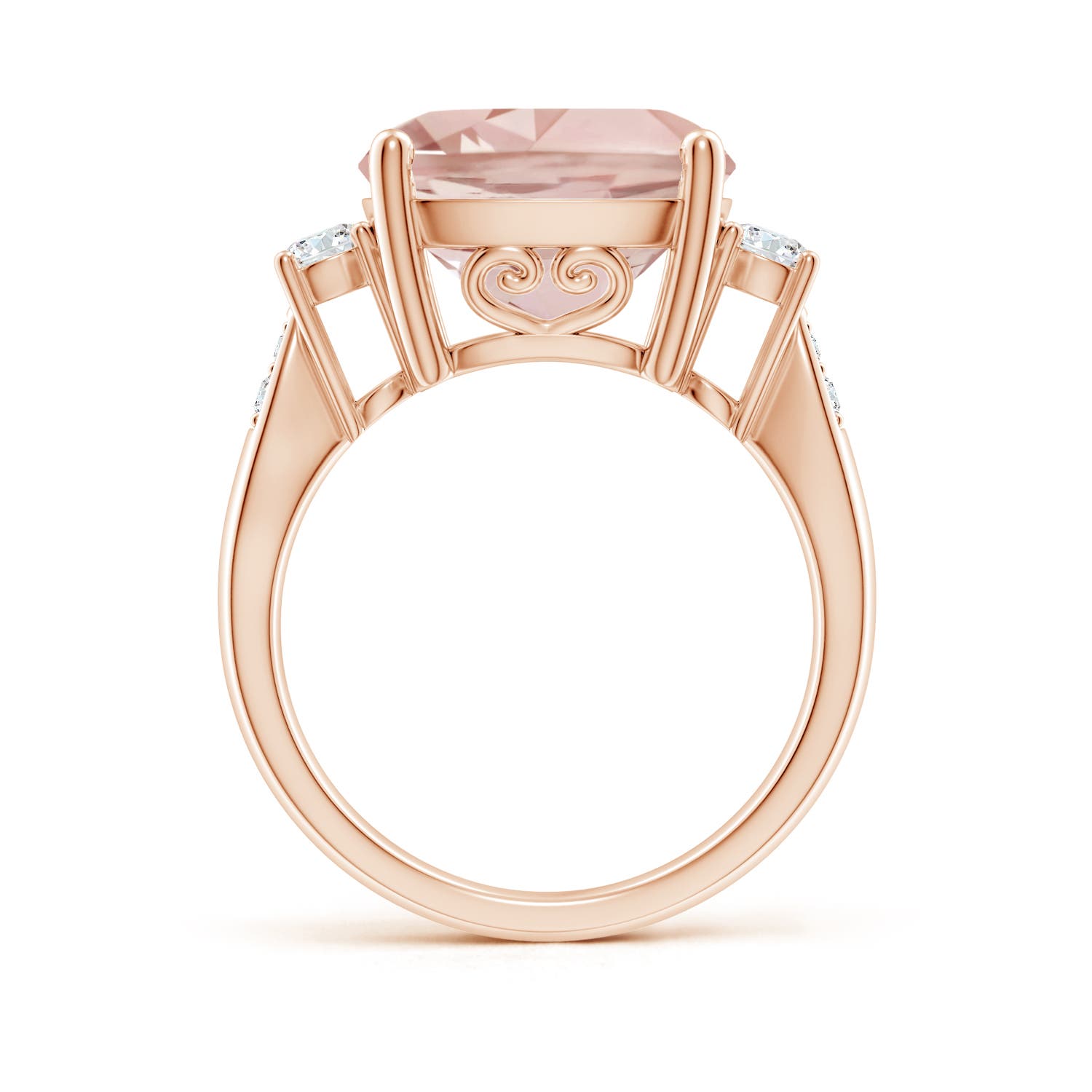 AA - Morganite / 6.55 CT / 14 KT Rose Gold