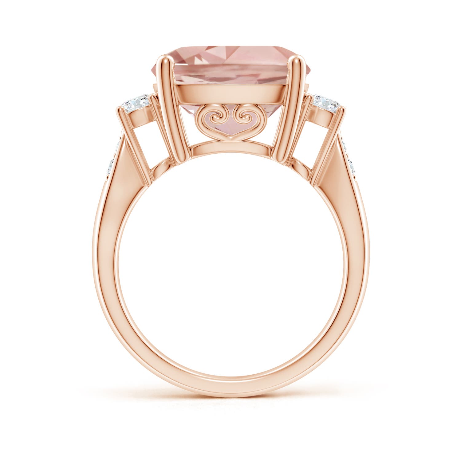 AAA - Morganite / 6.55 CT / 14 KT Rose Gold