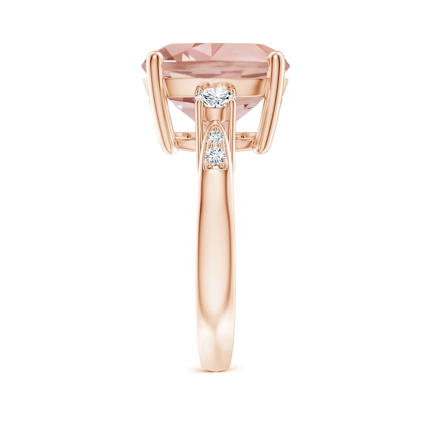 AAA - Morganite / 6.55 CT / 14 KT Rose Gold