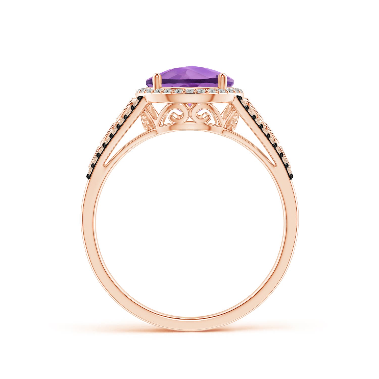 A - Amethyst / 2.11 CT / 14 KT Rose Gold