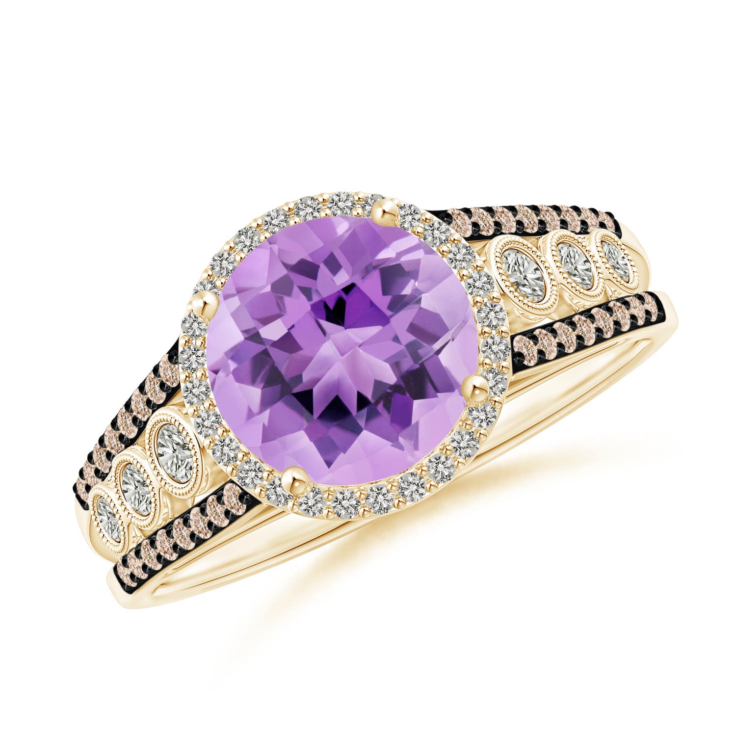 A - Amethyst / 2.11 CT / 14 KT Yellow Gold