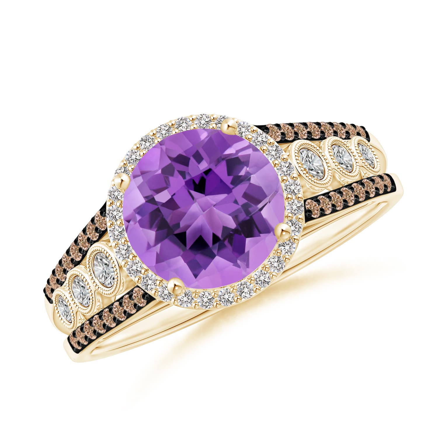 AA - Amethyst / 2.11 CT / 14 KT Yellow Gold