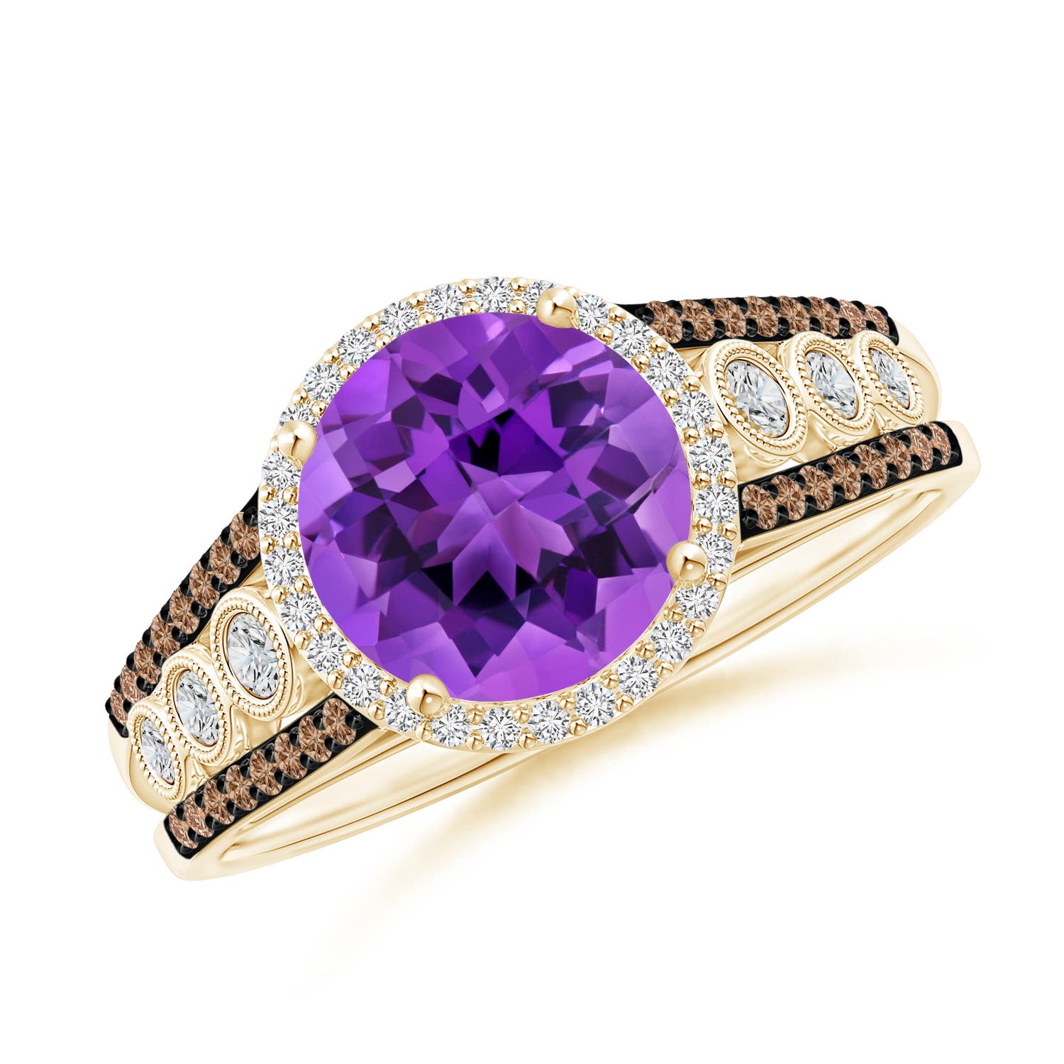 AAA - Amethyst / 2.11 CT / 14 KT Yellow Gold