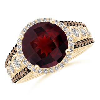 Round AA Garnet