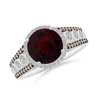 Round A Garnet