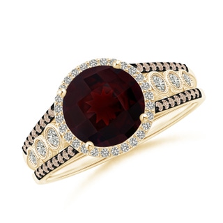 Round A Garnet