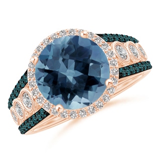 Round AA London Blue Topaz